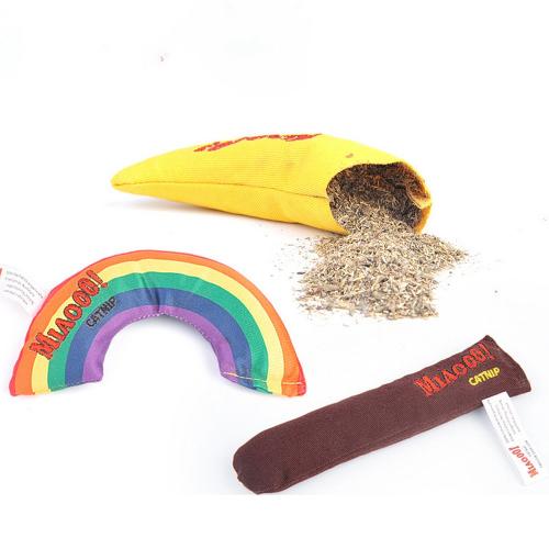 Toy Variety Pack Cigar & Banana & Rainbow High Quality Cat Toys